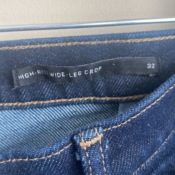 Banana Republic High Rise Wide-leg Crop Jean 32 - Picture 4 of 7